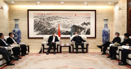 錢智民拜會國家電網(wǎng)黨組書記、董事長毛偉明