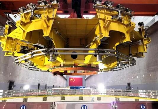左右開“工”，三峽電站兩臺下機架同日回裝