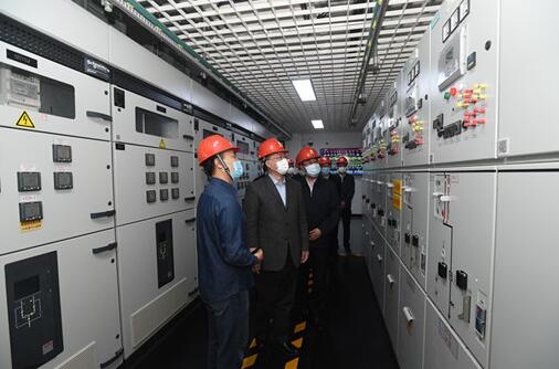 毛偉明董事長(zhǎng)、辛保安總經(jīng)理赴國(guó)網(wǎng)北京電力督導(dǎo)檢查全國(guó)兩會(huì)供電保障工作