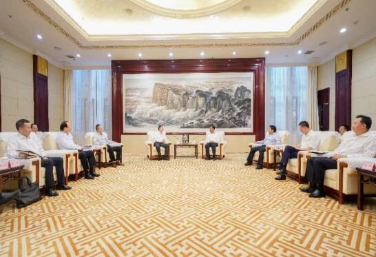 中國能建黨委書記、董事長汪建平拜會四川省委書記彭清華