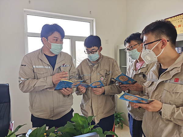 大唐海勃灣水利樞紐公司：強(qiáng)化安全宣傳，筑牢安全防線