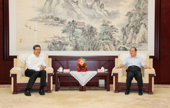 錢智民拜會廣西壯族自治區(qū)黨委、政府主要領(lǐng)導并調(diào)研廣西公司