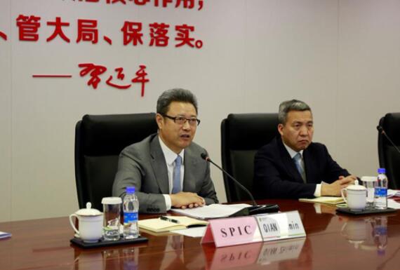 錢智民會見西門子總裁凱颯、西門子能源公司總裁布魯赫