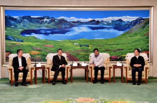 錢智民拜會吉林省委書記巴音朝魯、省長景俊海并調(diào)研吉電股份