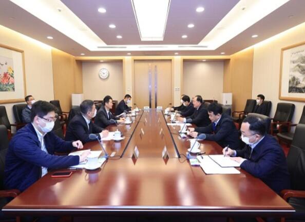 毛偉明會(huì)見上海市委常委、副市長(zhǎng)吳清