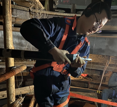 國(guó)網(wǎng)劉家峽水電廠4號(hào)機(jī)組中心測(cè)定工作圓滿完成