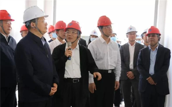 國家能源局局長(zhǎng)章建華到晉江儲(chǔ)能電站調(diào)研