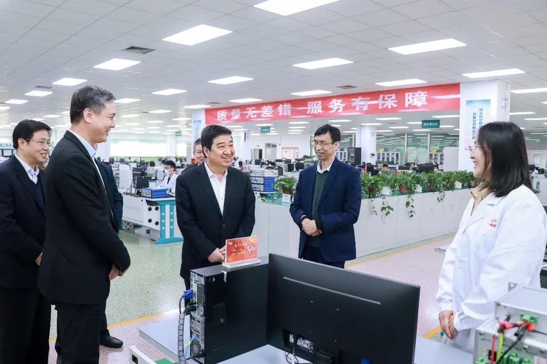 中國(guó)電氣裝備集團(tuán)董事長(zhǎng)調(diào)研平高許繼山東電工，提出要求…