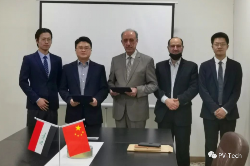 中國能建與伊拉克、越南簽署355MW光伏項(xiàng)目