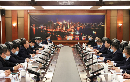 辛保安、張智剛赴重慶大學(xué)走訪調(diào)研