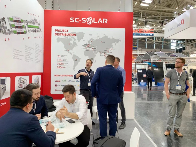直擊Intersolar | 晟成光伏精彩亮相Intersolar Europe