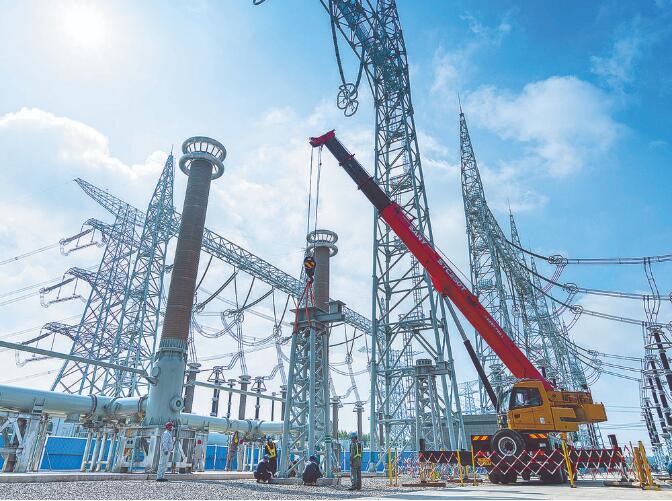 賦能京畿，北京東變電站擴(kuò)建忙