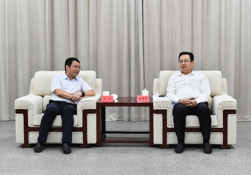 劉源拜會(huì)河北省委常委、副省長(zhǎng)，雄安新區(qū)黨工委書(shū)記、管委會(huì)主任張國(guó)華