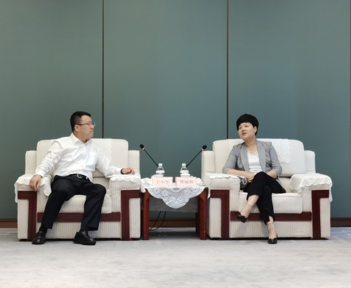 王小軍拜會廣西壯族自治區(qū)黨委常委、常務(wù)副主席蔡麗新