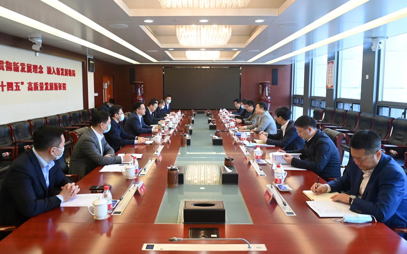 華北能源監(jiān)管局黨組書記、局長童光毅赴大唐國際發(fā)電股份有限公司調(diào)研