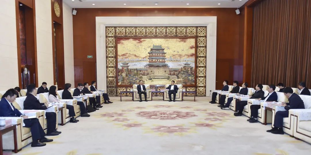 大唐集團(tuán)有限公司黨組書記、董事長鄒磊拜會(huì)江西省省長葉建春