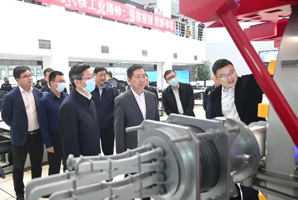 國家能源局副局長余兵赴核動力院、西物院調研