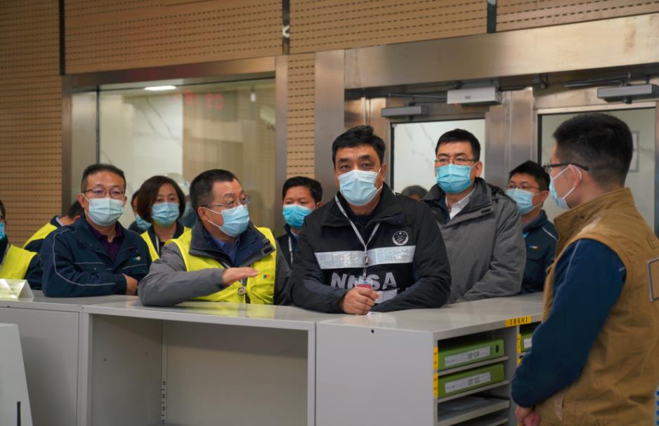 生態(tài)環(huán)境部副部長、黨組成員董保同到遼寧紅沿河核電站調(diào)研