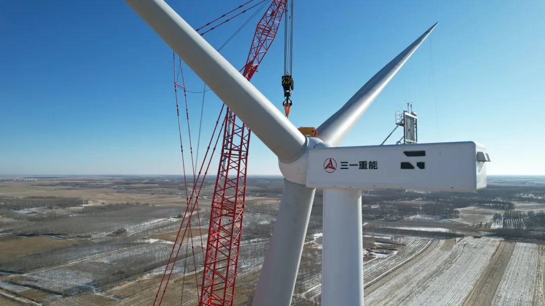 三一重能創(chuàng)下全球陸上最大商業(yè)化風(fēng)機(jī)新紀(jì)錄
