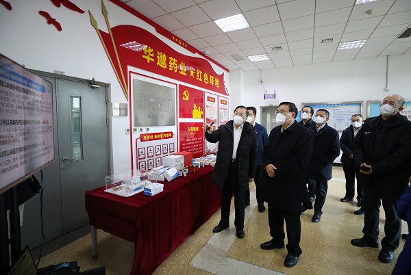 張玉卓到通用技術集團、國藥集團調(diào)研強調(diào) 全力做好重點防疫藥品物資生產(chǎn)保供 更好服務疫情防控大局