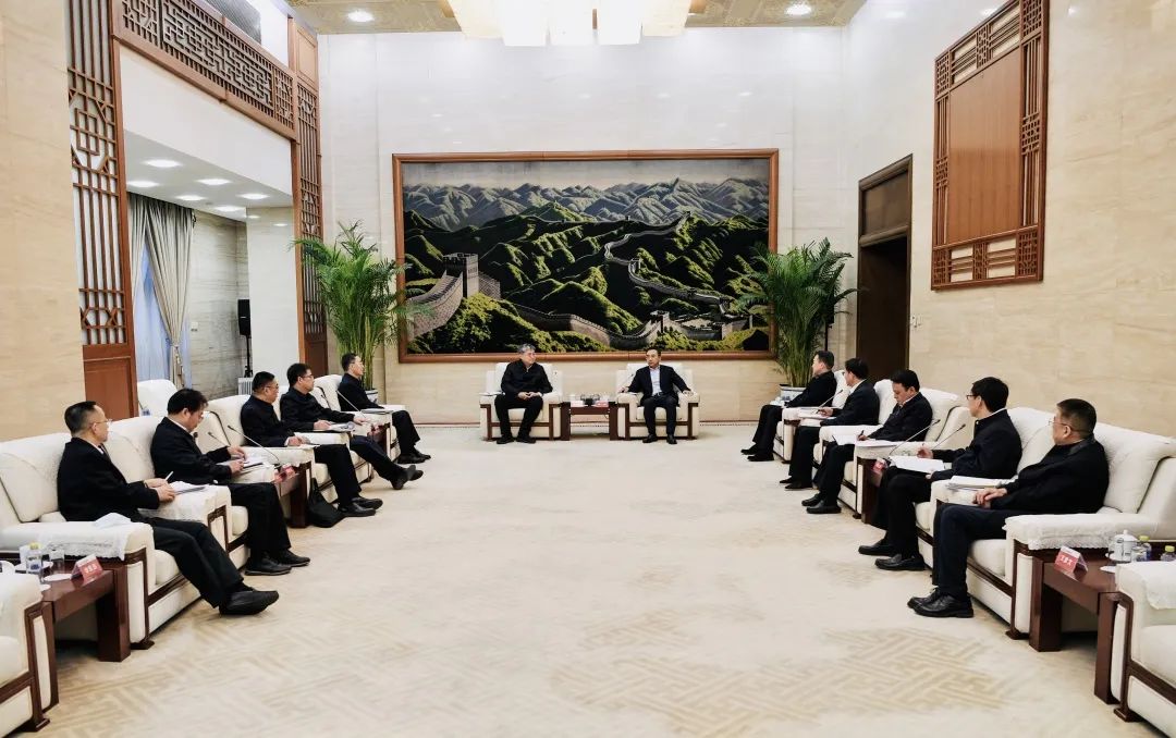 大唐集團(tuán)鄒磊、劉明勝會(huì)見國(guó)家能源集團(tuán)黨組書記、董事長(zhǎng)劉國(guó)躍