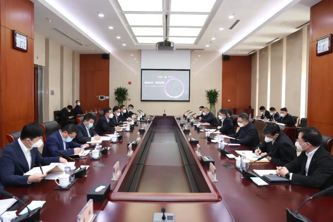 華能集團(tuán)黨組書記、董事溫樞剛會見金風(fēng)科技董事長武鋼