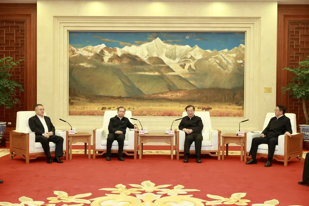 華電集團(tuán)董事長(zhǎng)江毅、總經(jīng)理葉向東拜會(huì)云南省委書記王寧、省長(zhǎng)王予波