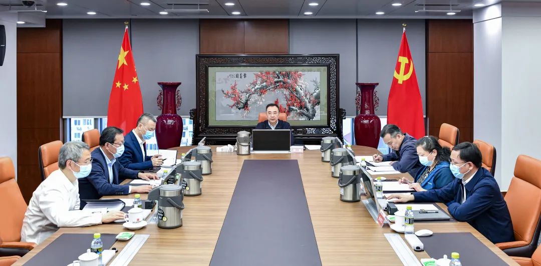 中國大唐黨組理論學習中心組(擴大)集體學習《中共中央關(guān)于加強黨的政治建設(shè)的意見》《關(guān)于在全黨大興調(diào)查研究的工作方案》等