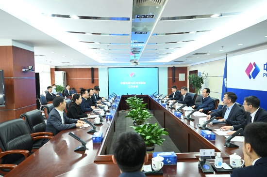 中國電建黨委書記、董事長丁焰章會見蘇州高新區(qū)黨工委書記毛偉