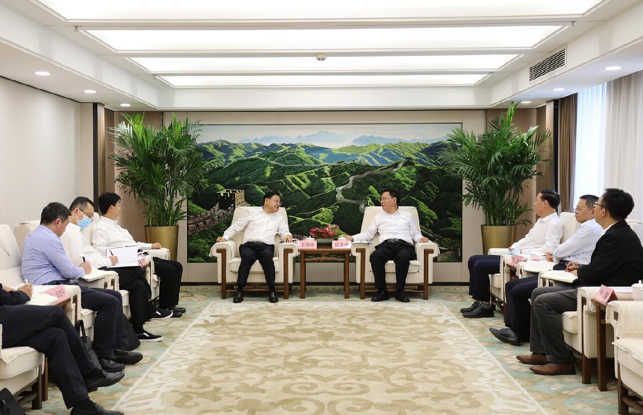 國資委黨委書記、主任張玉卓會見廣東省政府主要負責同志