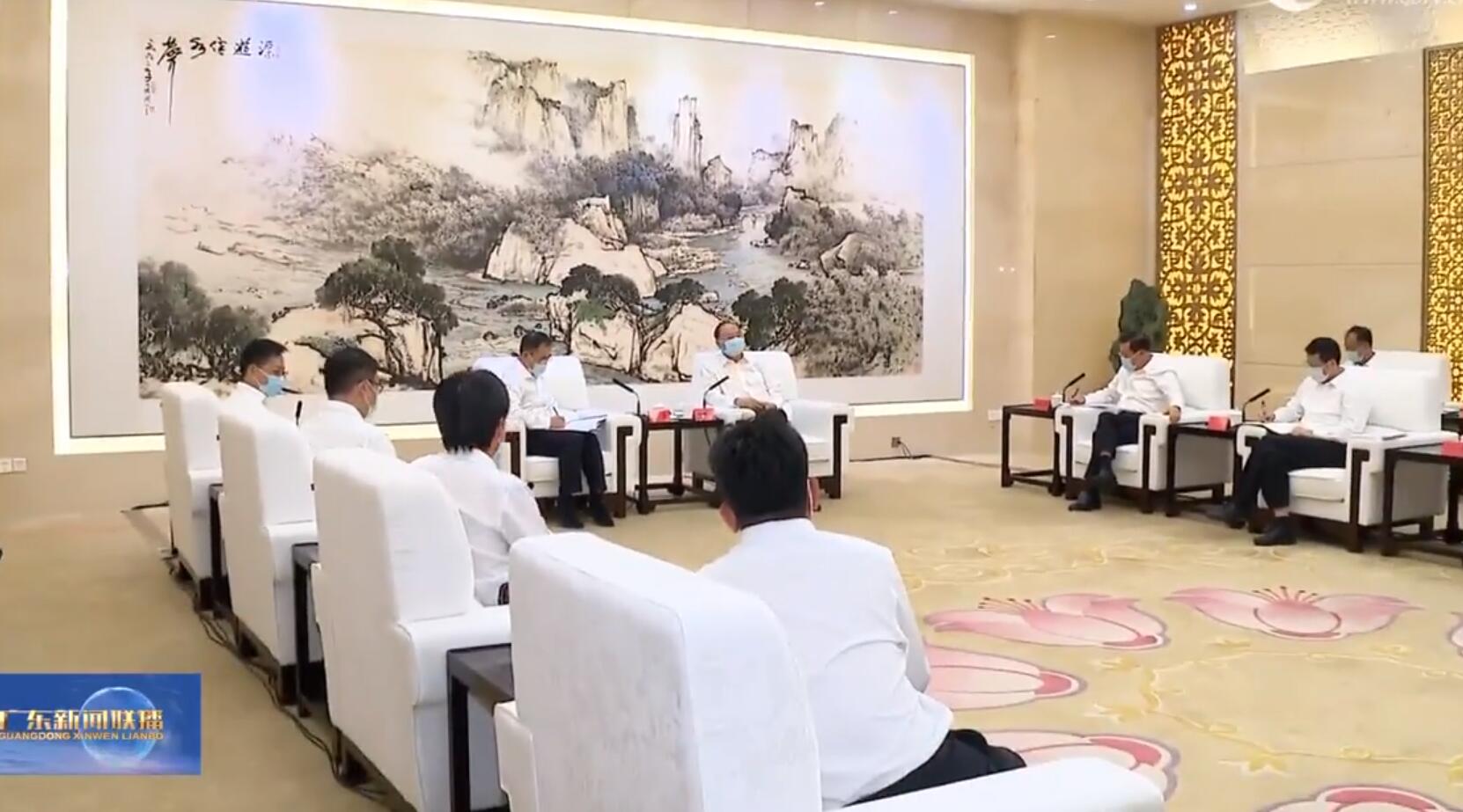 大唐集團(tuán)黨組書記、董事長鄒磊拜會廣東省委書記黃坤明、省長王偉中