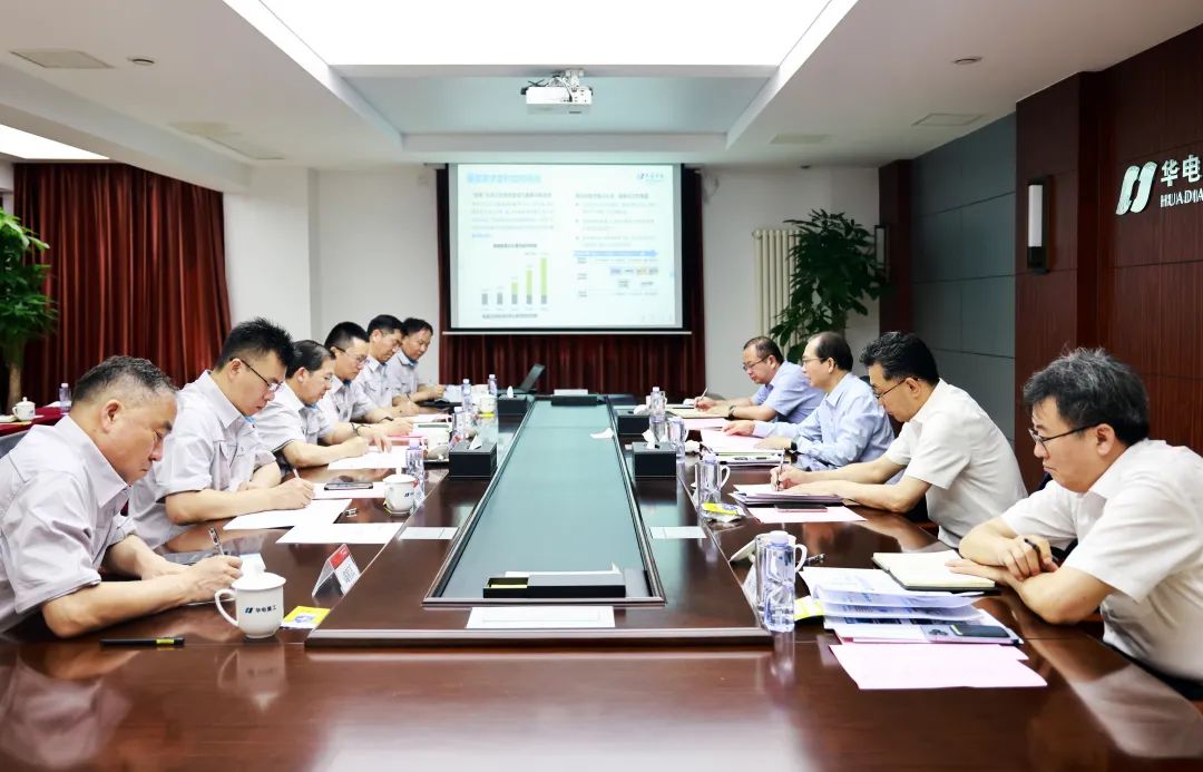 中國華電黨組書記、董事長江毅赴天津區(qū)域開展領(lǐng)題調(diào)研