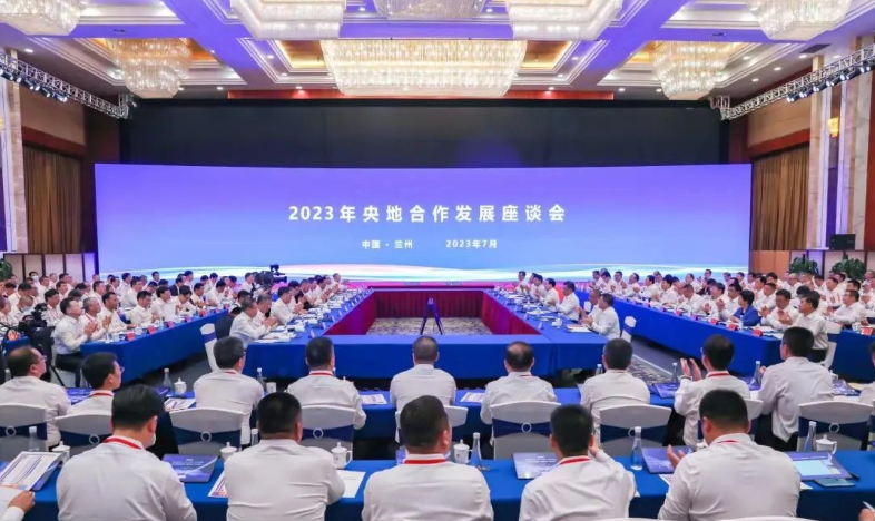 江毅拜會甘肅省委副書記、省長任振鶴 出席蘭洽會并作交流發(fā)言