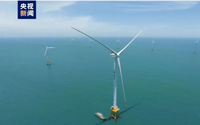 全球首臺16兆瓦超大容量海上風電機組并網(wǎng)發(fā)電！