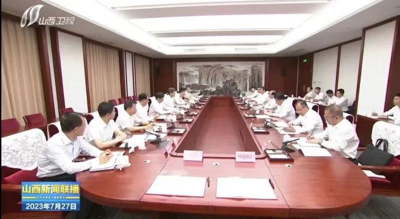 華電集團(tuán)黨組書記、董事長(zhǎng)江毅拜會(huì)山西省委書記藍(lán)佛安、省長(zhǎng)金湘軍