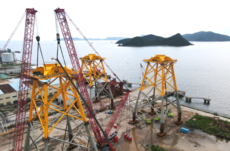 武橋重工首批海上風(fēng)電導(dǎo)管架順利合攏！國內(nèi)最復(fù)雜、制作難度最高！