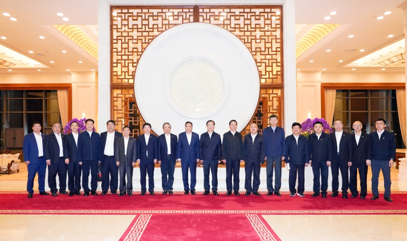 中國能建黨委書記、董事長宋海良拜會云南省委書記王寧、省長王予波