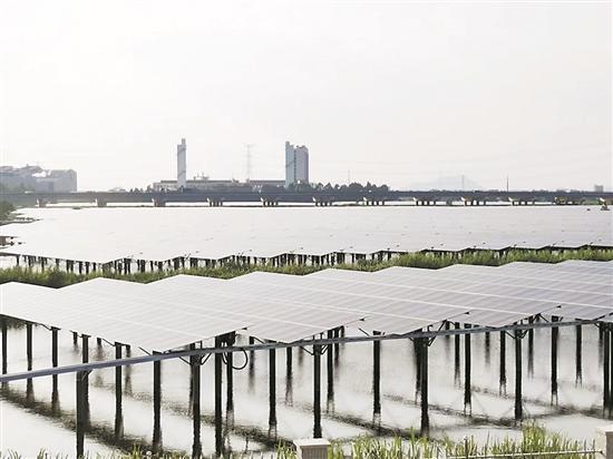 汕頭金平區(qū)88兆瓦集中式漁光互補項目計劃10月并網(wǎng)投產(chǎn)，年發(fā)電量可達1.2億度