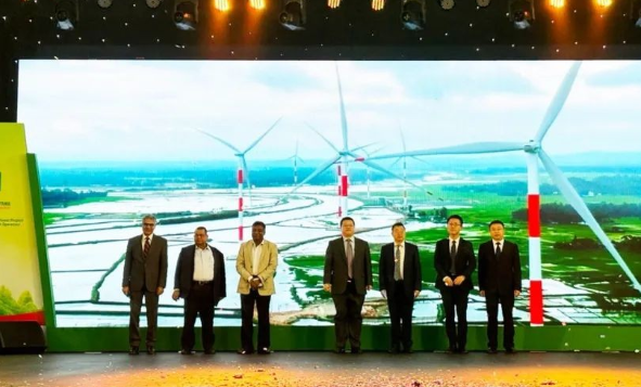 孟加拉國首個集中式風電項目正式投產(chǎn)