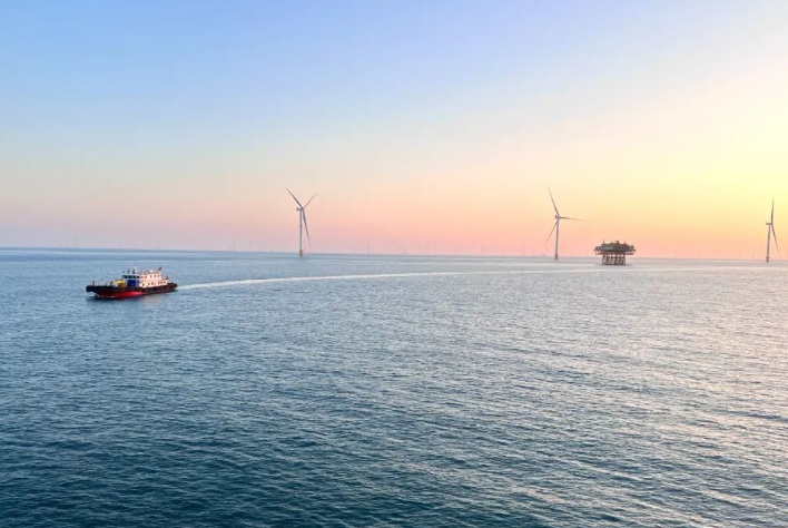 國內(nèi)在建單體容量最大海上風(fēng)電項目并網(wǎng)！