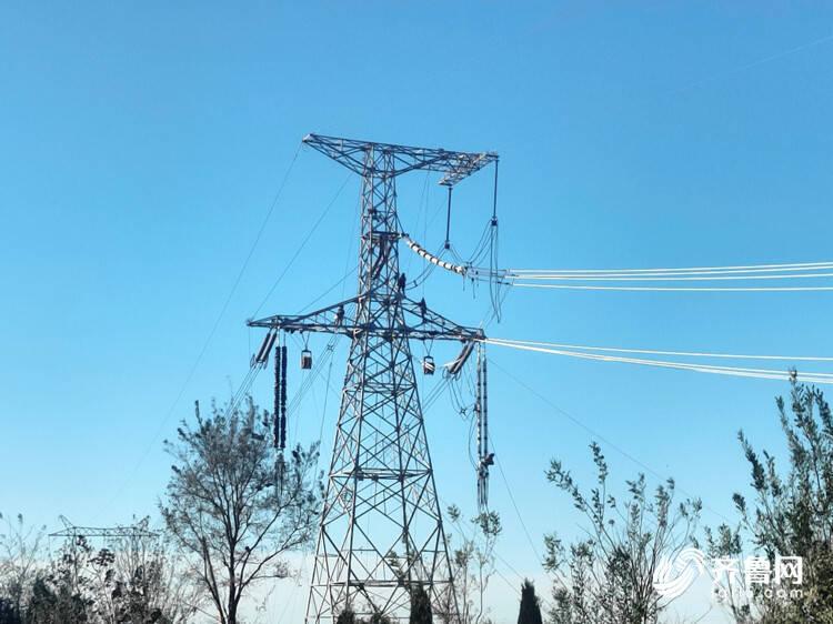 津?yàn)H高鐵濰坊段500千伏及以上電力線(xiàn)路遷改工程全線(xiàn)率先完成