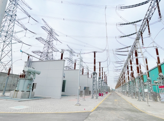 浩雅500千伏輸變電工程上海廟換流站間隔擴(kuò)建工程投運