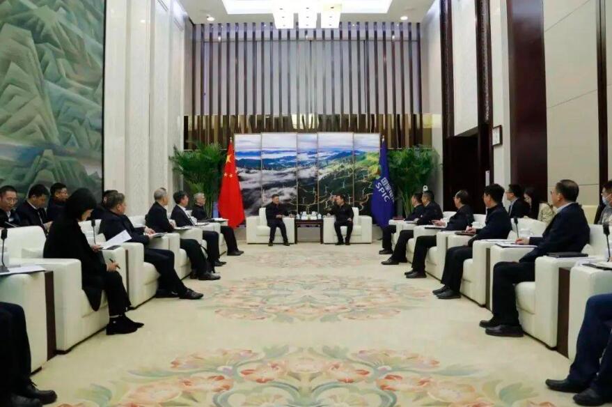 國(guó)家電投黨組書(shū)記、董事長(zhǎng)劉明勝會(huì)見(jiàn)東方電氣黨組書(shū)記、董事長(zhǎng)俞培根