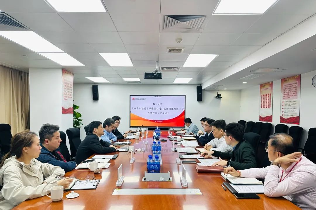 三峽資本與廣東風電、深圳能源座談