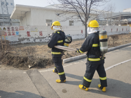 華潤電力盤錦公司發(fā)電黨支部、綜合黨支部聯(lián)合開展消防應(yīng)急演練