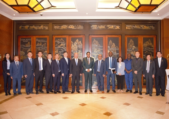 中國電建總經理王斌拜會蘇里南總統(tǒng)單多吉