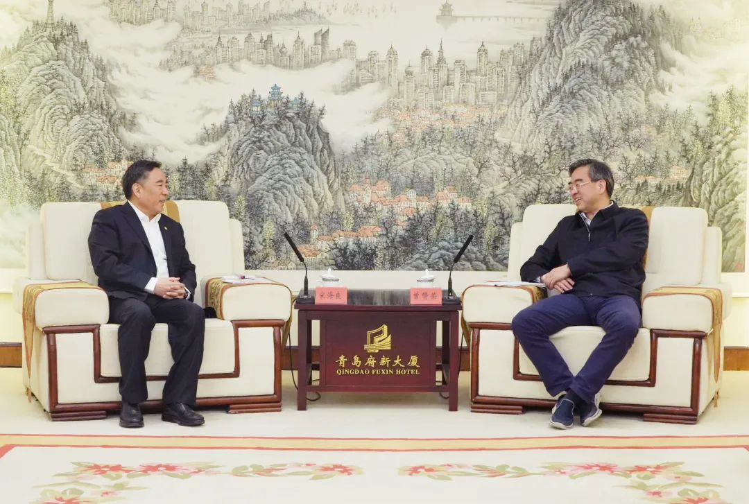 中國能建黨委書記、董事長宋海良拜會(huì)山東省委常委、青島市委書記曾贊榮
