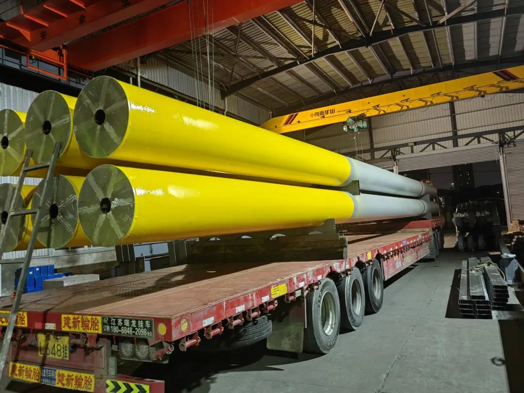 三峽集團(tuán)東山杏陳180兆瓦海上光伏電站項目鋼管樁項目順利發(fā)貨