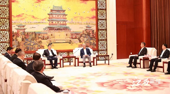 華能集團黨組書記、董事長溫樞剛拜會江西省委書記尹弘