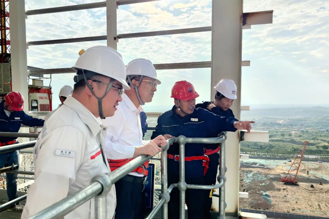 中國能建黨委副書記、總經(jīng)理倪真赴陜西榆林工程項目開展“四不兩直”安全督導(dǎo)
